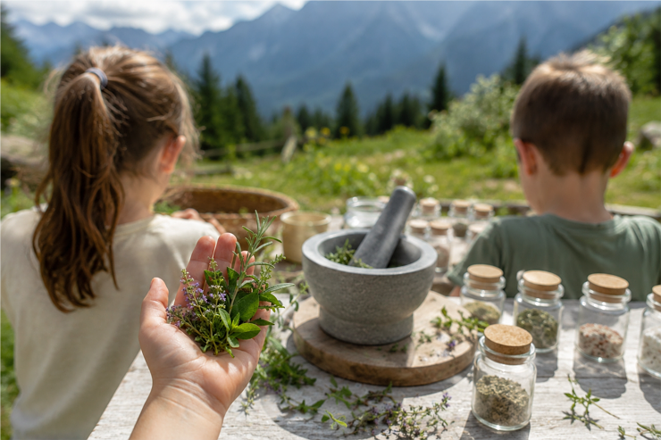 KINDERPROGRAMM - Christines Kräuterabenteuer auf der Aschinger Alm