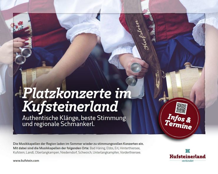 Platzkonzert der BMK Ebbs