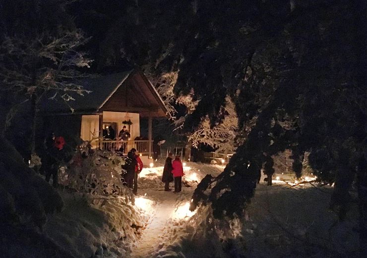 Adventandacht bei der Kufsteiner Waldkapelle