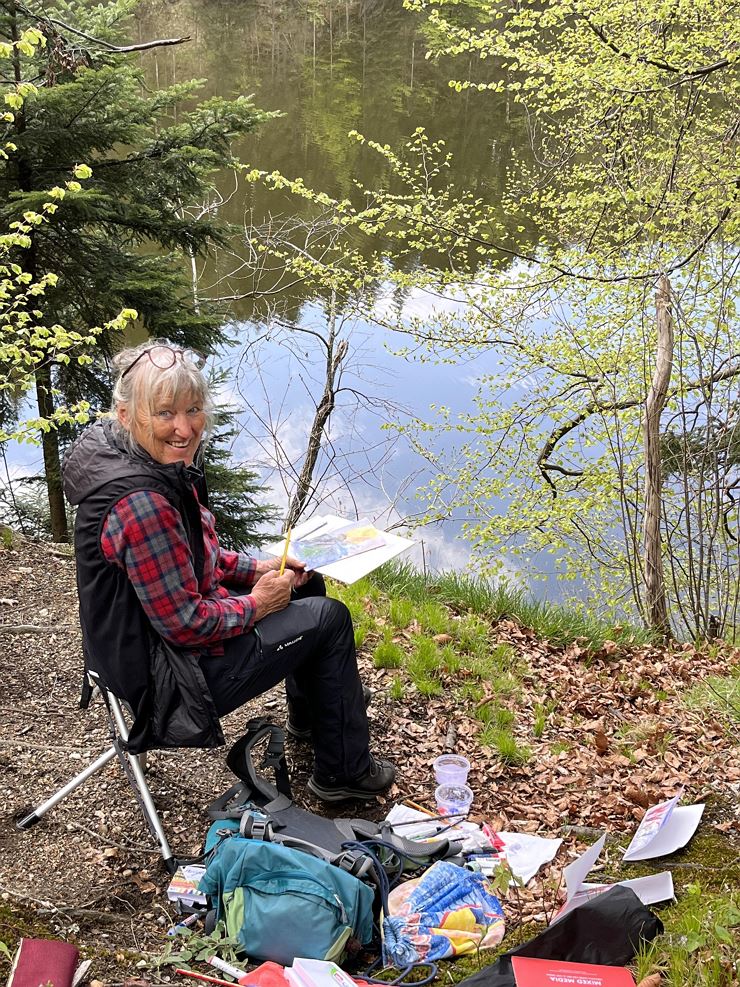 Malen im Freien- von Monet bis Kirkeby!