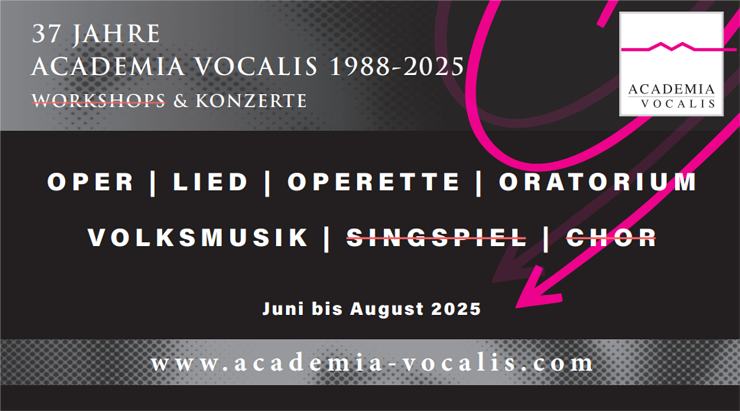 KONZERT OPER mit SÄNGER*INNEN der MEISTERKLASSE OPER