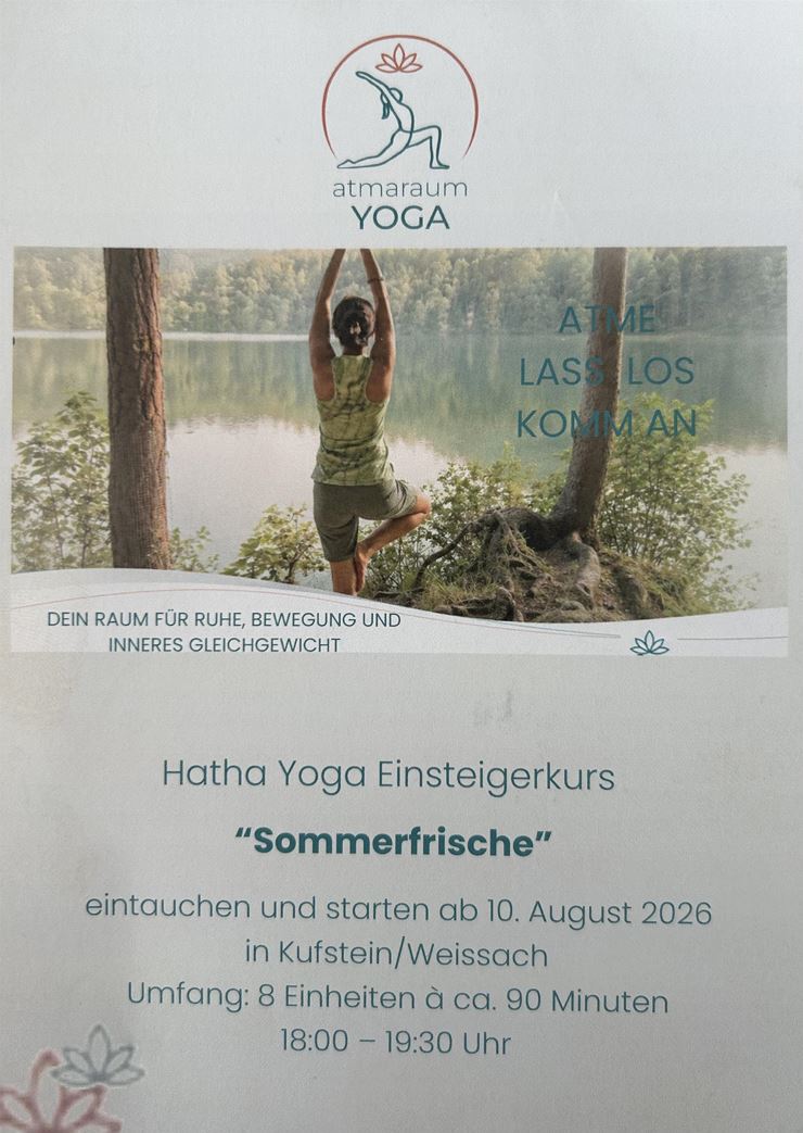 Corso di yoga per principianti 'Freschezza estiva'