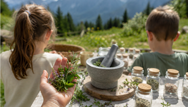 KINDERPROGRAMM - Christines Kräuterabenteuer auf der Aschinger Alm