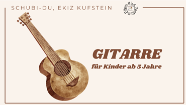 Guitar for children aged 5 and above